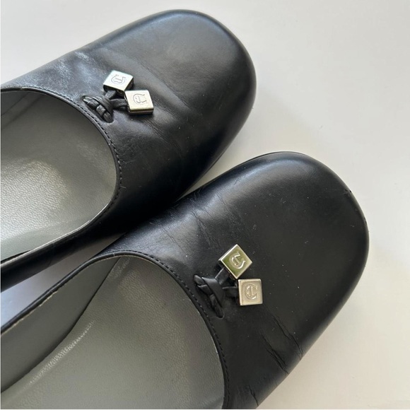 Vintage Etienne Aigner Kidman Leather block Heel Pumps size 8M. - Picture 3 of 8